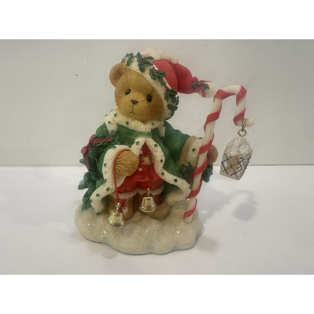 Cherished Teddies 706701 Wolfgang THE SPIRIT OF CHRISTMAS IS IN US ALL 2000 CT11